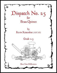 Dispatch No. 25 Brass Quintet cover Thumbnail